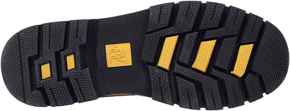 CAMEL CROWN Bottes à lacets Bottes de combat pour hommes Bottes de travail Bottes pour hommes Chaussures de travail en cuir Bottes de travail classiques à tige courte pour extérieur Bottes de loisirs antidérapantes