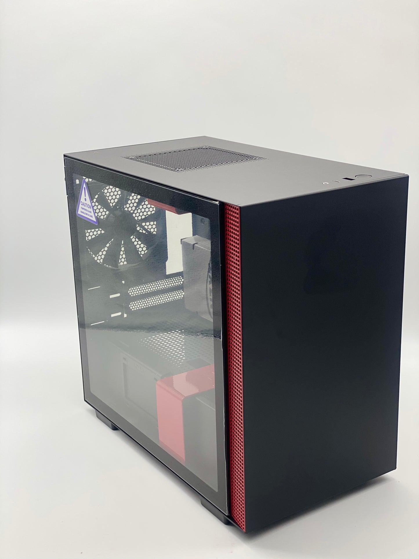 Boîtier PC Gaming Mini-ITX - Port I/O USB Type-C en Façade - Panneau Latéral en Verre Trempé neuf