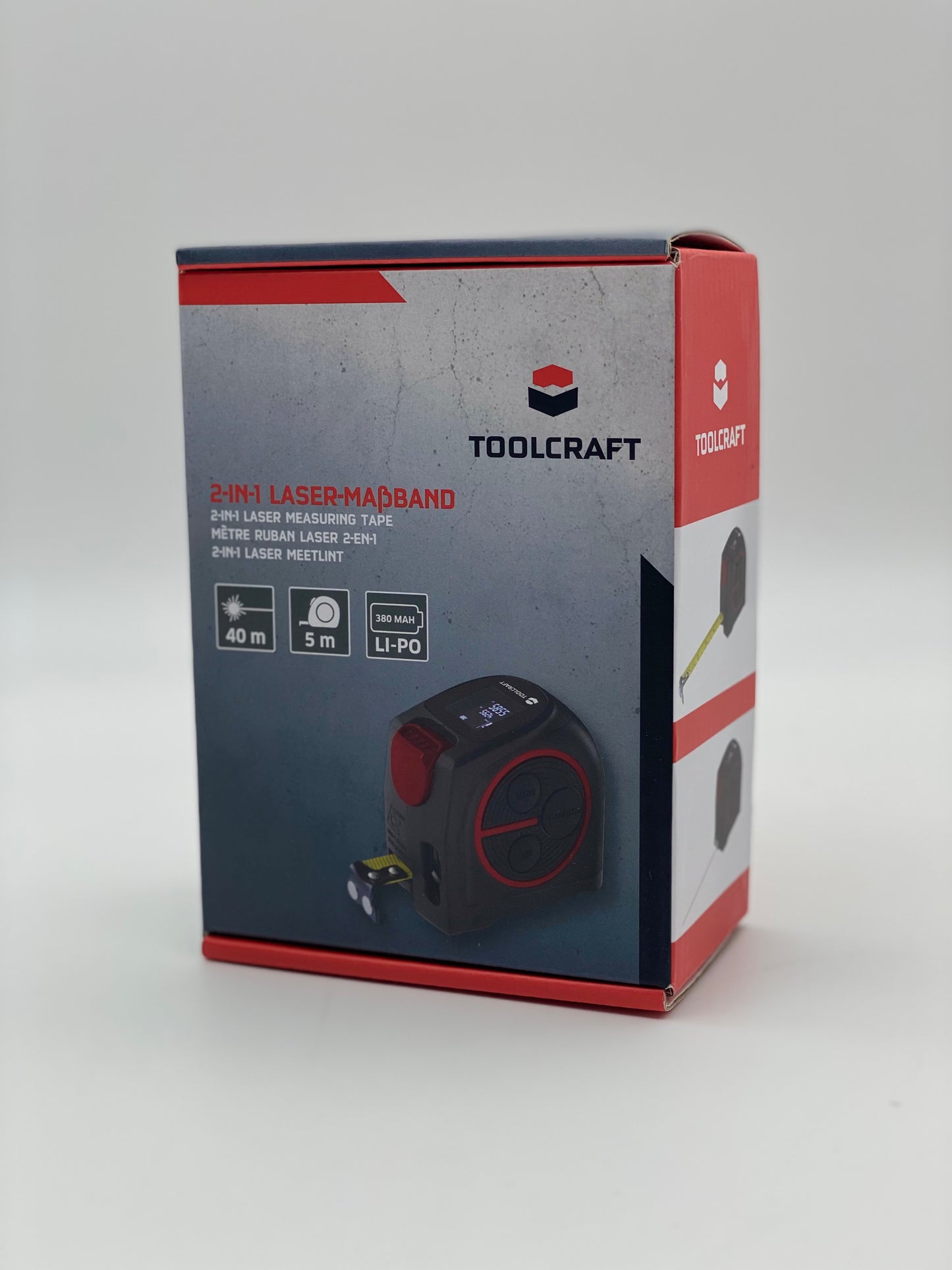 Mètre Télémètre 2en1 laser Plage de mesure (max.) 40 m neuf