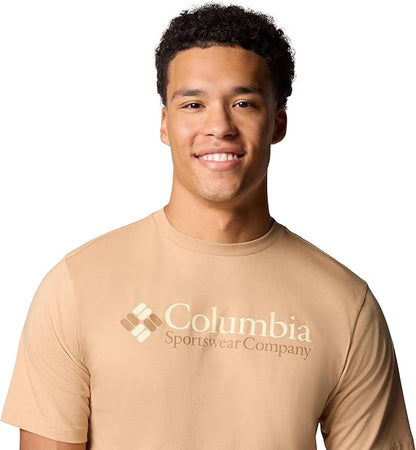 Columbia Csc Basic Logo Short Sleeve T-Shirt à Manches Courtes Homme (Lot de 1