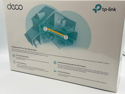 TP-Link Deco M4 (2-pack) Systèmes WiFi Mesh performant - Contrôle parental - Ports Ethernet Gigabit - Couverture WiFi jusqu'à 260m2 - Compatible avec Amazon Alexa et IFTTT