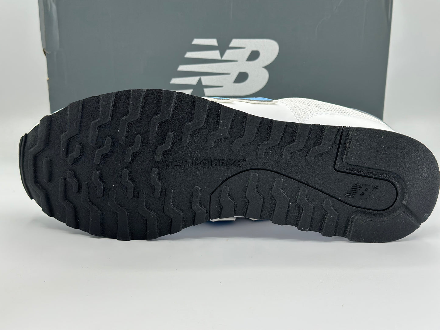 Chaussures New Balance 500 44 Blanc Bleu