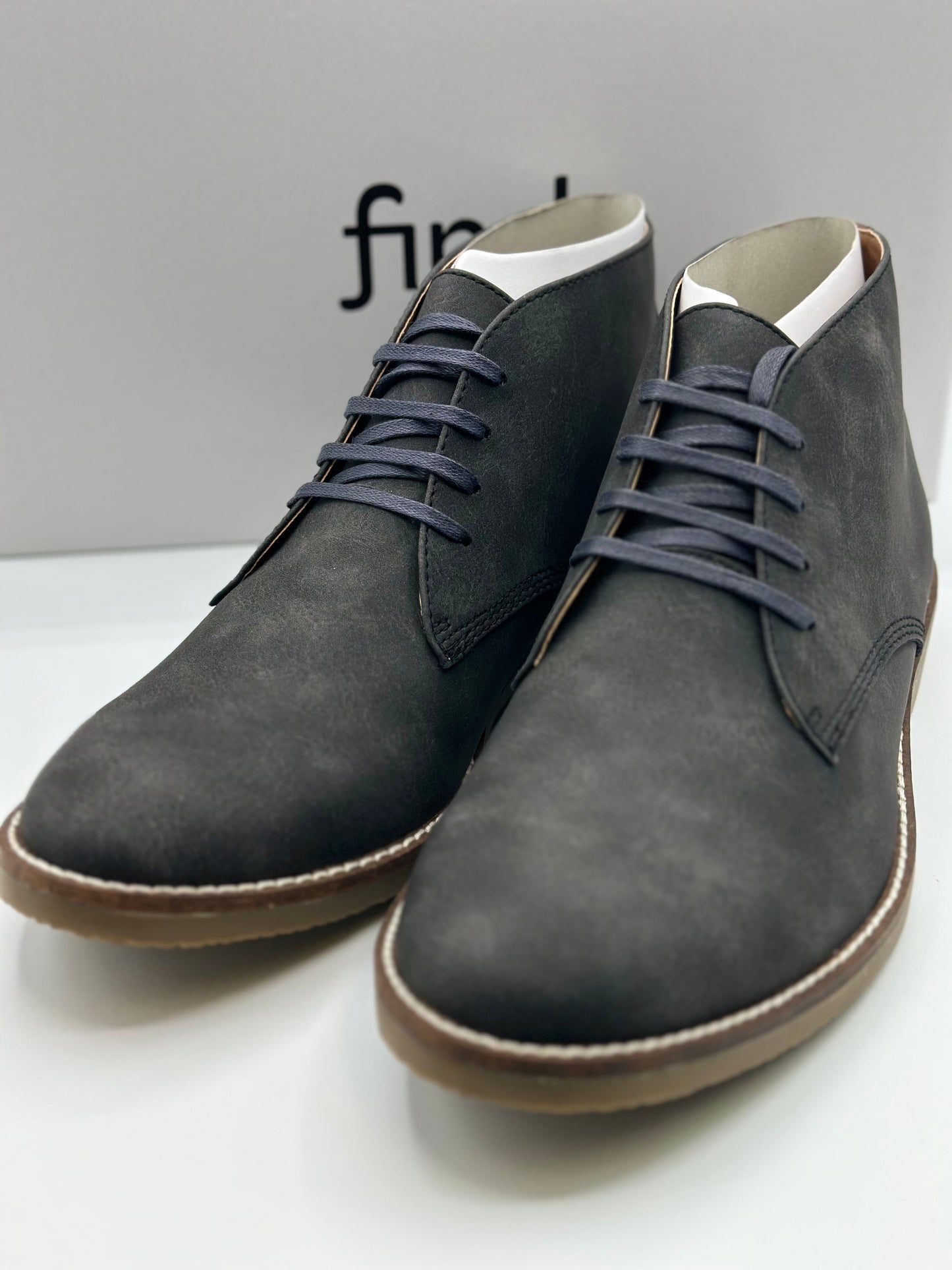 find. Bottines Desert Boots Homme, Gris (Charcoal), 44