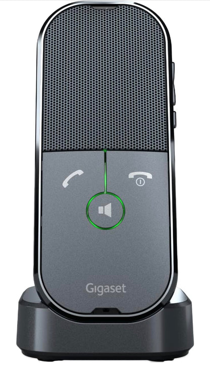 Gigaset ION – Haut parleur compact avec mode combiné – Enceinte pour conférence Son HD - Plug & Play - USB-C - Compatible Teams, Zoom et autres softphones Windows, Linux, MacOS, Anthracite