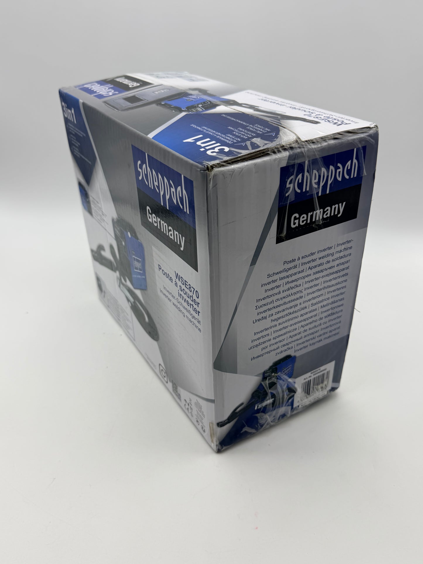 Sceppach poste a soudés WSE 870, 120 A avec accessoires