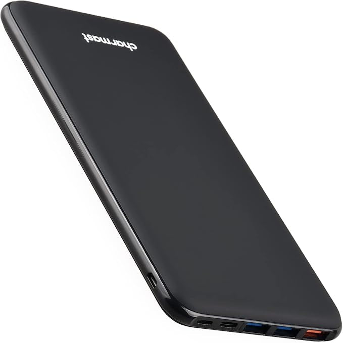 Batterie Externe 26800mAh Power Bank Quick Charge QC 3.0 Batterie Portable Power Delivery avec 4 Sorties et 3 Entrées Ultra Haute Capacité Compatible avec Téléphone