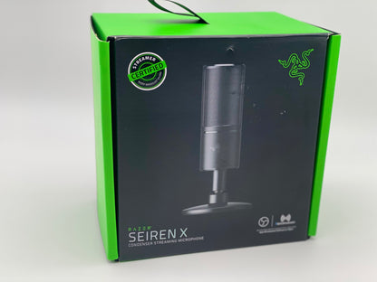 Razer Seiren X : micro à condensateur à directivité supercardioïde