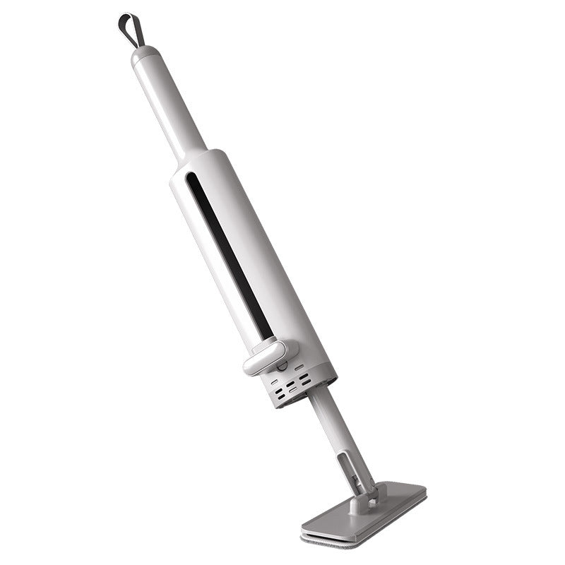 Mini serpserpilliè Auto-Pressible Rotative Avec Brosse À Crevasse Sans Lavage À La Main Avec 2 Tampons En Microfibre Réutilisables
