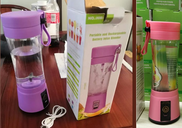 Mixeur Portable Avec Mini Mélangeur De Jus De Fruits De Cuisine Rechargeable USB Maison Simple Portable Mini Presse-agrumes Électrique