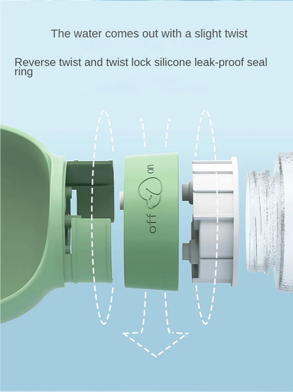 Bouteille d'eau portable d'été pour chiens pour petits grands chiens de voyage chiot chat bol à boire distributeur d'eau pour animaux de compagnie en plein air mangeoire pour animaux de compagnie