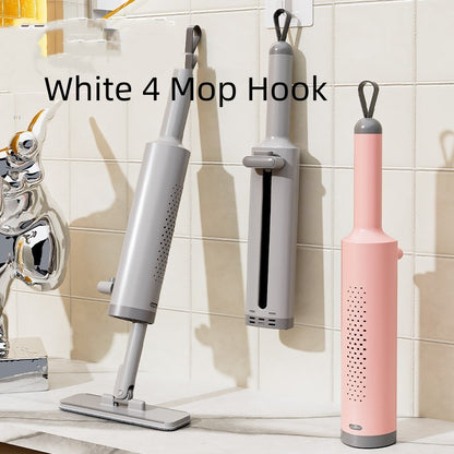 Mini serpserpilliè Auto-Pressible Rotative Avec Brosse À Crevasse Sans Lavage À La Main Avec 2 Tampons En Microfibre Réutilisables