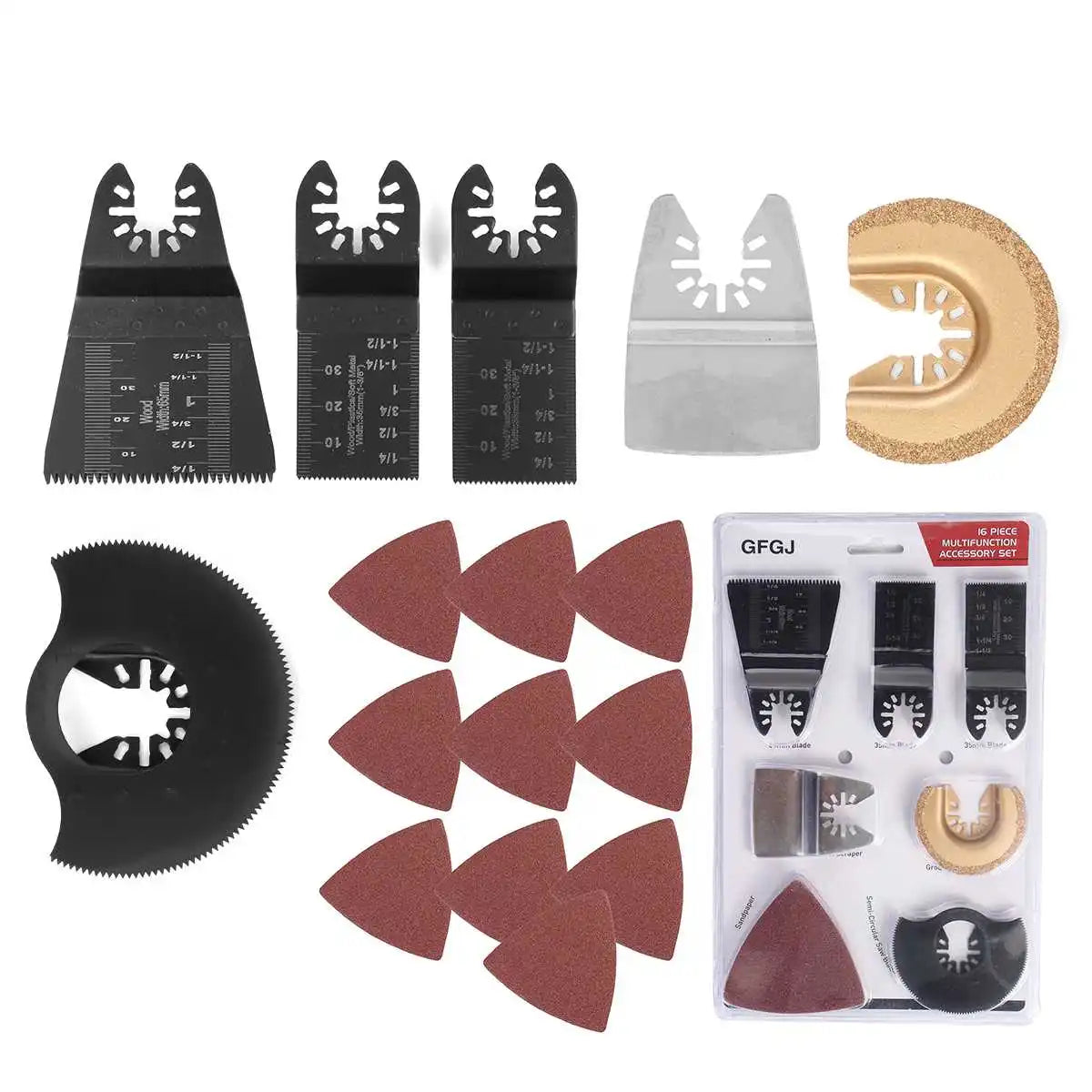 Scie oscillante, Outil oscillant sans fil Rénovateur électrique Multi-outils Machine de coupe compatible avec batterie Makita/dewalt/milwaukee 18v