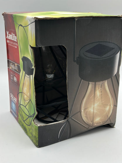 Lanterne Led Solaire Déco "KHARA", Spéciale Extérieur (IP44)