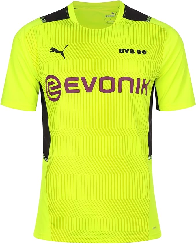 PUMA 2021-22 Bvb Borussia Dortmund Entraînement Jersey - Jaune/Noir (759063-03)