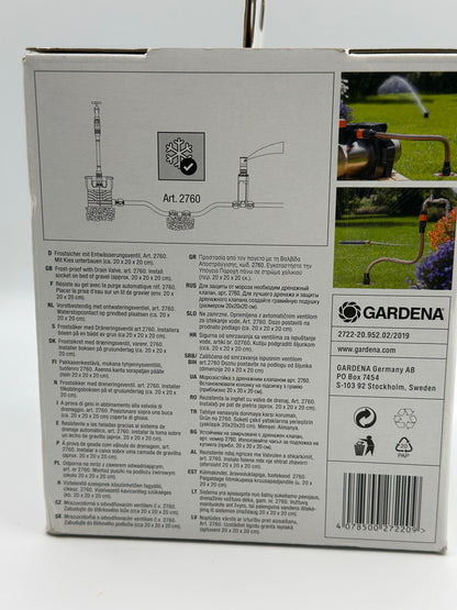 Départ D'arrosage Enterré GARDENA