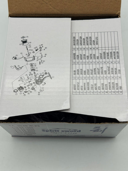 Moulinet de pêche en acier inoxydable