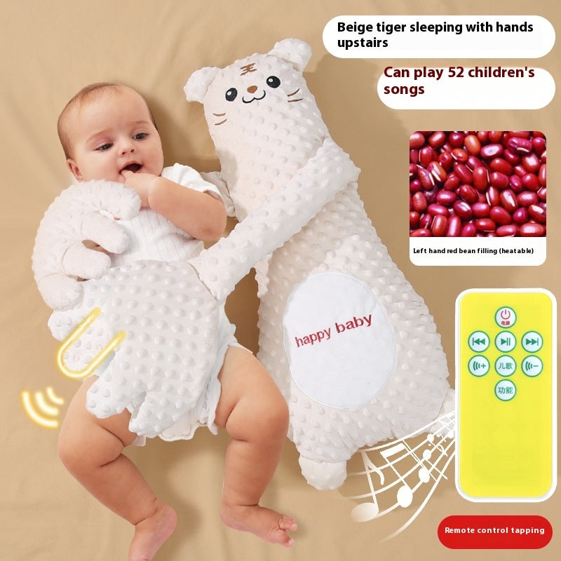 Main Apaisante "Soft-Touch" – Oreiller de Sommeil en Peluche pour Bébé