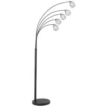 Lampadaire FINN coloris noir