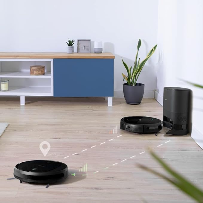 Cecotec Robot Aspirateur avec Base de vidange Automatique Conga 2290 Ultra Home