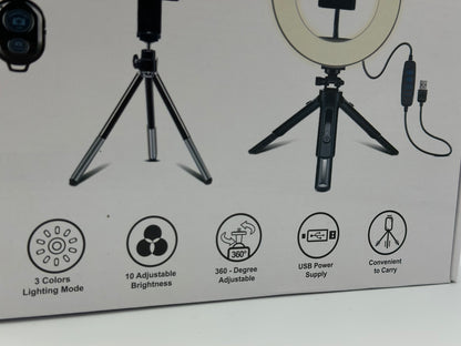 Perche a Selfie [avec Selfie Ring Light], 35.4'' Aluminium Extensible Selfie Stick 360° Rotation avec Bluetooth, Monopode Rechargeable Selfie Anneau Lumineux Compatible pour iPhone/Huawei/Gopro