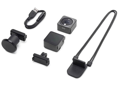 DJI Action 2 Dual-Screen Combo - Caméra d'action 4K avec un module d'extension de batterie, sceller