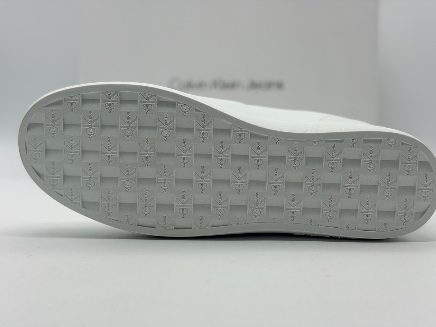 CALVIN KLEIN
Baskets Classic Cupsole Mono Leather Bright White Black