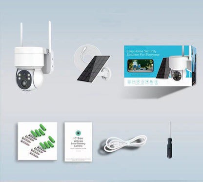 Caméra de surveillance audio vidéo à détection de mouvement