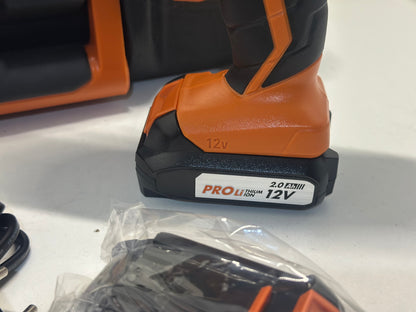 Perceuse à percussion AEG 12V tradesman Gen III BSB12G3LI-202C - 2 batterie 2,0Ah - 1 chargeur
