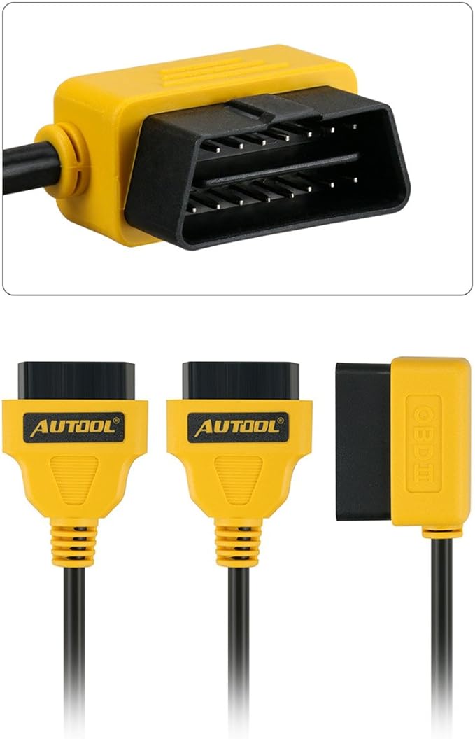 Câble d’extension OBD2 automobile mâle vers femelle neuf