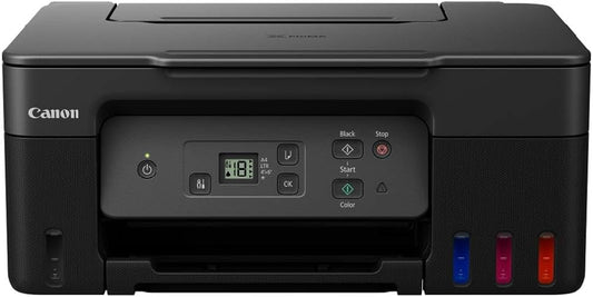Canon Série PIXMA G2570 - Imprimante, Copieur et Scanner MegaTank pour la Maison Tout-en-Un avec Écran LED | Connectivité USB | Imprimante Canon pour la Maison