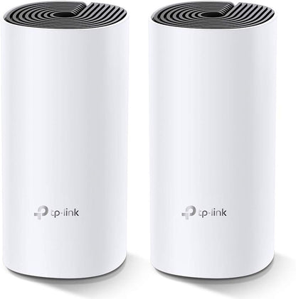 TP-Link Deco M4 (2-pack) Systèmes WiFi Mesh performant - Contrôle parental - Ports Ethernet Gigabit - Couverture WiFi jusqu'à 260m2 - Compatible avec Amazon Alexa et IFTTT