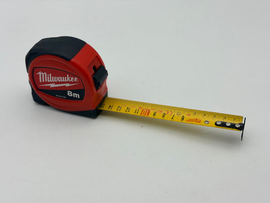 Milwaukee 0 Mètre à ruban fin 8 m/25 mm Red