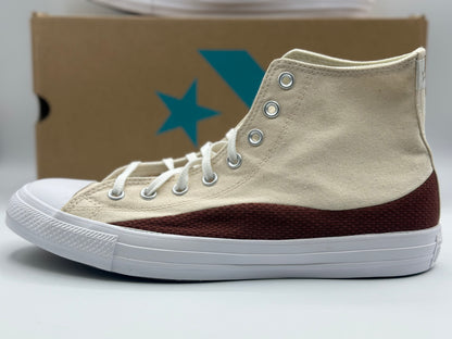 Converse - Chuck Taylor All Star - Baskets - Blanc cassé et rouge