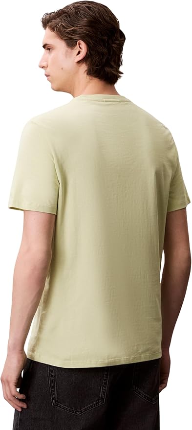 Calvin Klein T-Shirt Manches Courtes Homme Smooth Solid Tee avec Col Ras-du-Cou