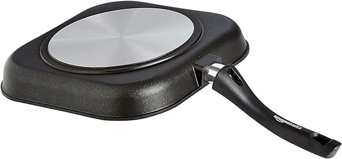 Poêle à Induction en Aluminium Moulé Durable Antiadhésive - avec Poignée Résistante à la Chaleur