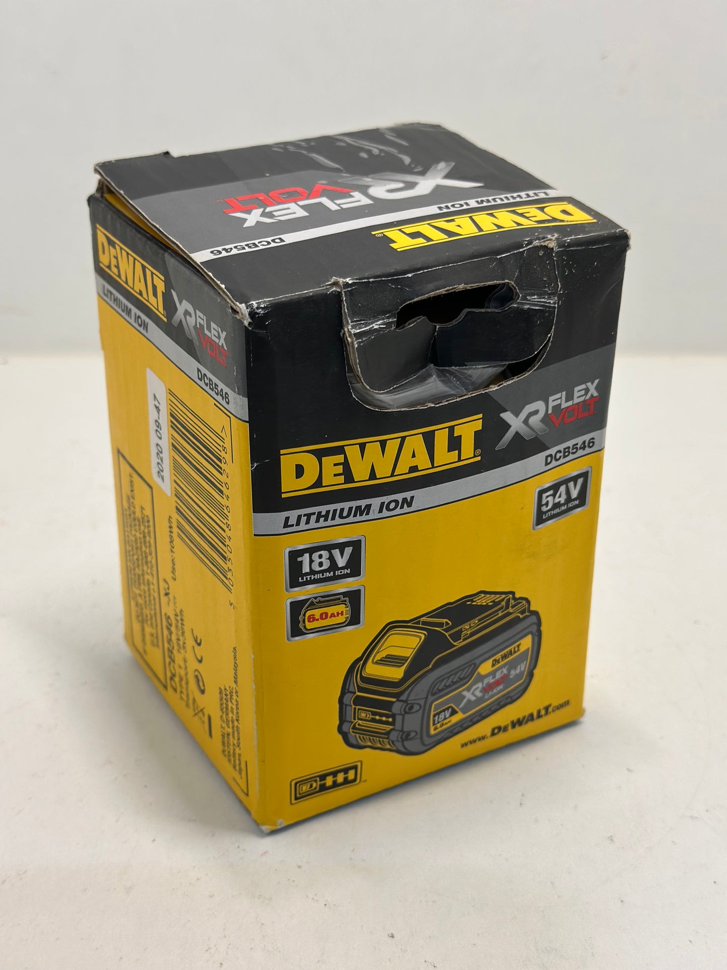 Batterie XR Flexvolt 6.0 Ah 54 V DEWALT DCB546