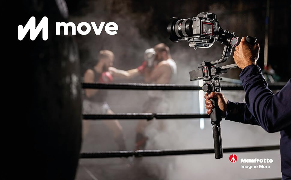 Stabilisateur Gimbal Professionnel sur 3 Axes pour Appareil Photo Compact Manfrotto neuf
