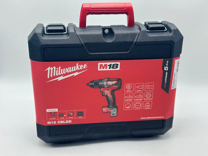 milwaukee M18 CBLDD 502c Perceuse visseuse compacte BRUSHLESS 5.0ah X2 + Coffret