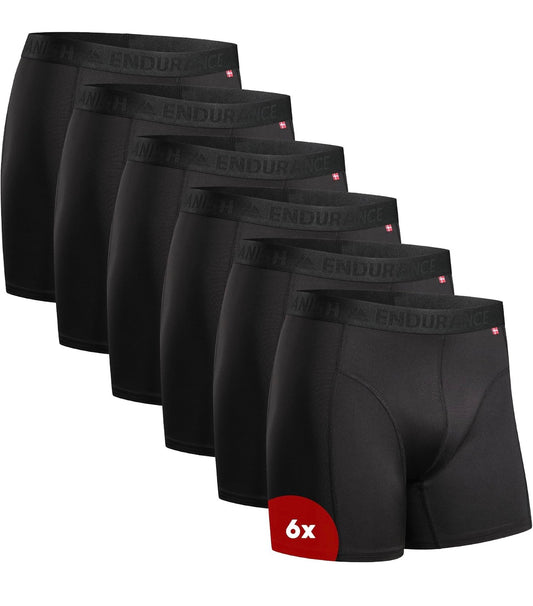 DANISH ENDURANCE Boxers de Running, Jambes Longues ou Normales, Lot de 6
Boxers de Sport Jambes Longues ou Normales, Caleçons Respirants et Anti-Frottement, pour la Course et la Salle de Sport