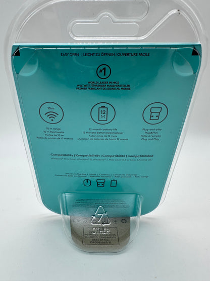 Logitech Mini souris optique sans fil M187, rouge