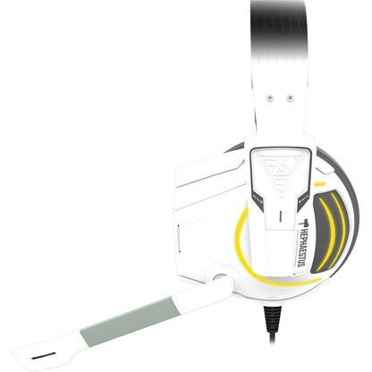 Gamdias Hephaestus E1
CASQUE-MICRO SUPRA-AURICULAIRE POUR GAMER RÉTRO-ÉCLAIRAGE 7 COULEURS