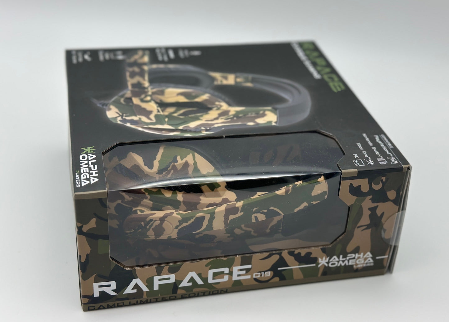 Casque Gaming Alpha Omega Players Rapace pour PS4, Xbox, PC neuf