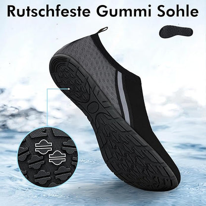 SAGUARO Chaussures pies nus, en néoprène, unisexes, pour le bain, la natation, la plage, le surf, l'eau