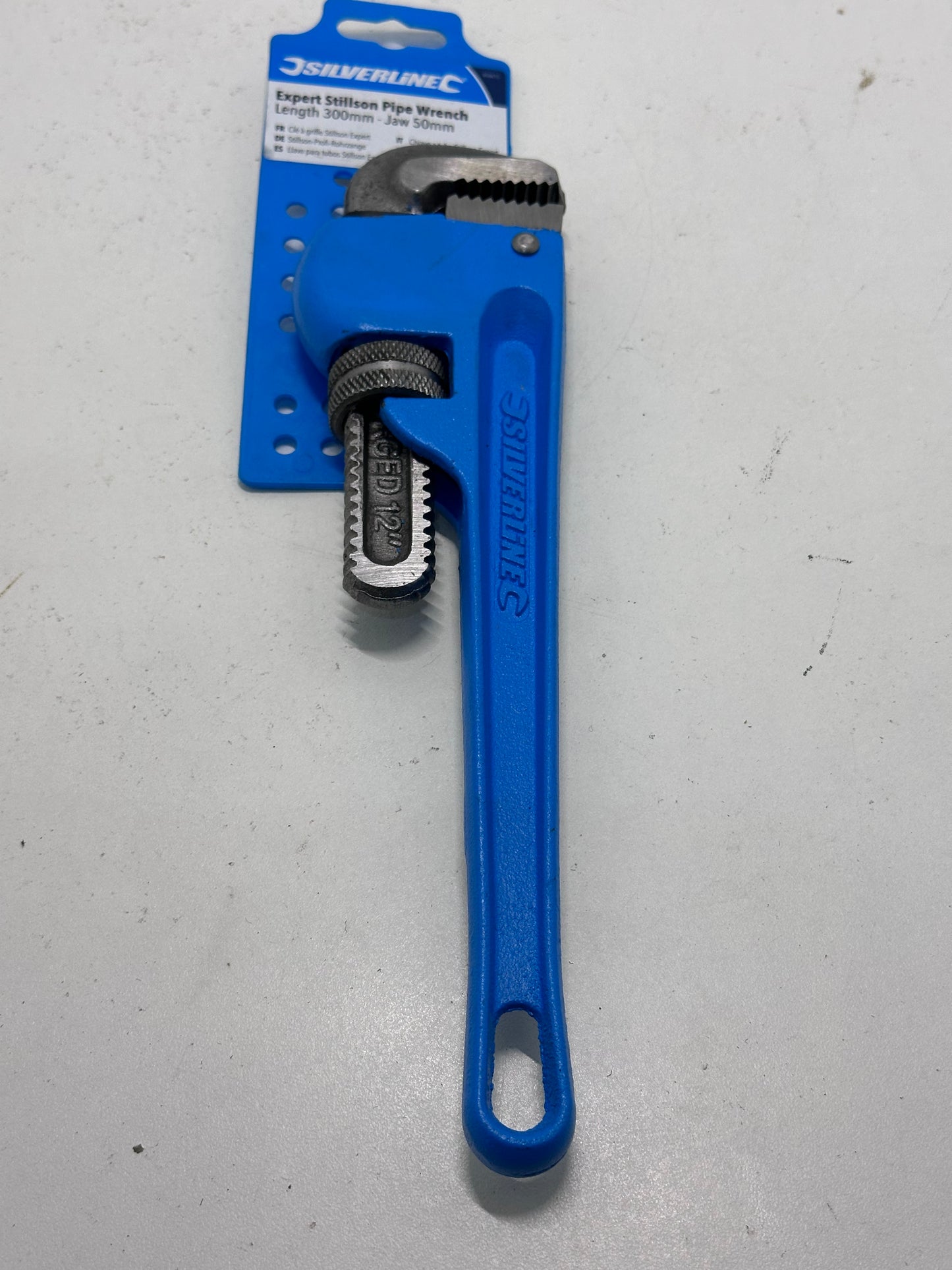 Clé à griffe Stillson Expert Longueur 300 mm - Mâchoires 50 mm neuve