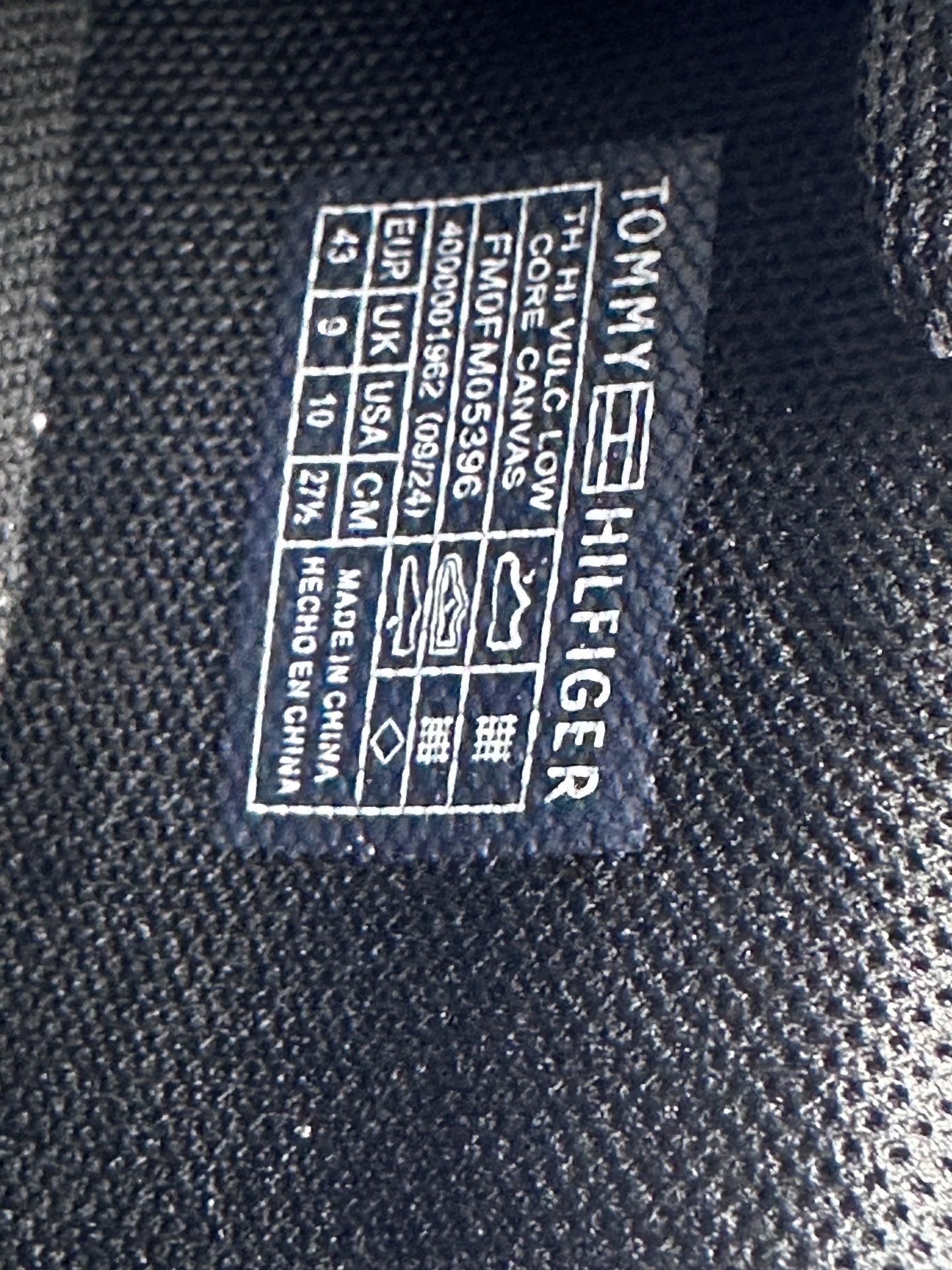 TOMMY HILFIGER Homme Th Hi Vulc Low Core Canvas Bas