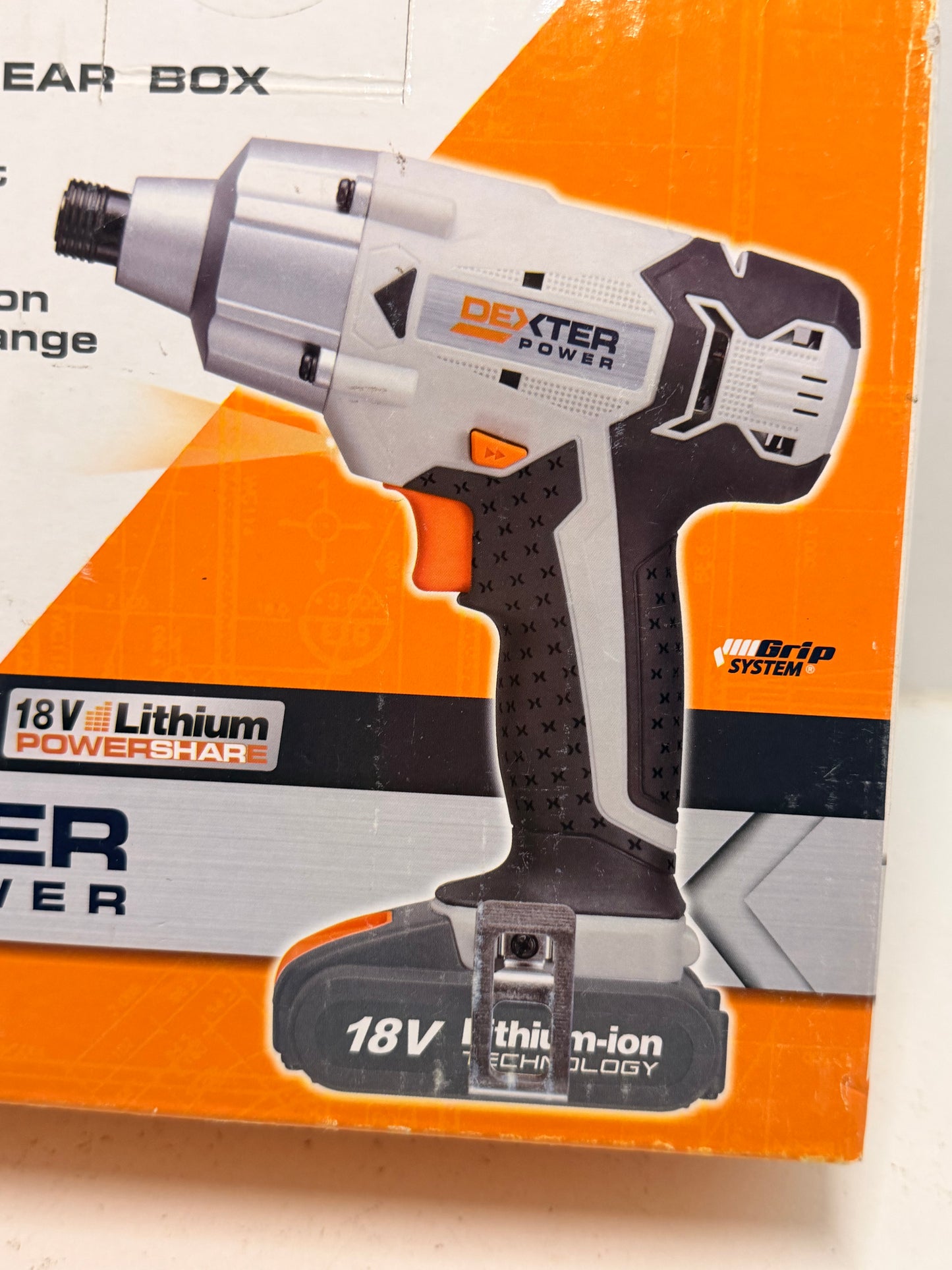 Visseuse à choc sans fil DEXTER POWER, 18 V, sans batterie neuve