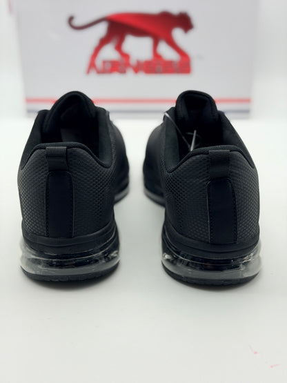 Baskets NOIR Homme motif Uni Lacets AIRNESS