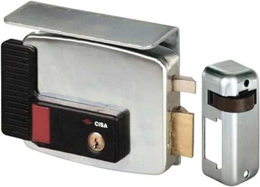 Verrou électrique - 12 V - Galvanisé - Cisa, argent, 11731601, 12V neuf