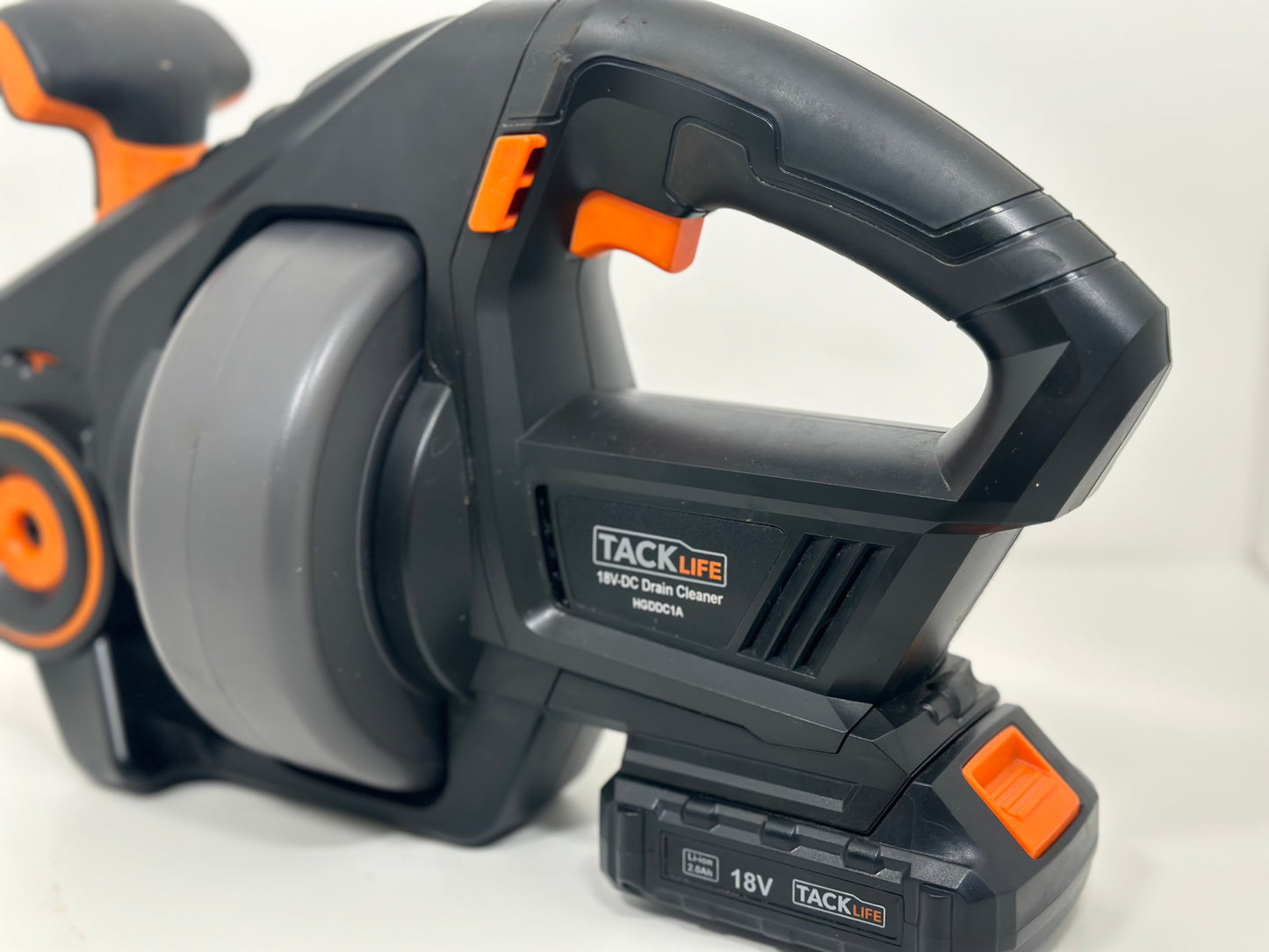 TACKLIFE 20V déboucheur de canalisations Automatique Tarière 25Ft Serpent de Plomberie Sans Fil pour Débouchage de Douche, d'Évier, canalisations…