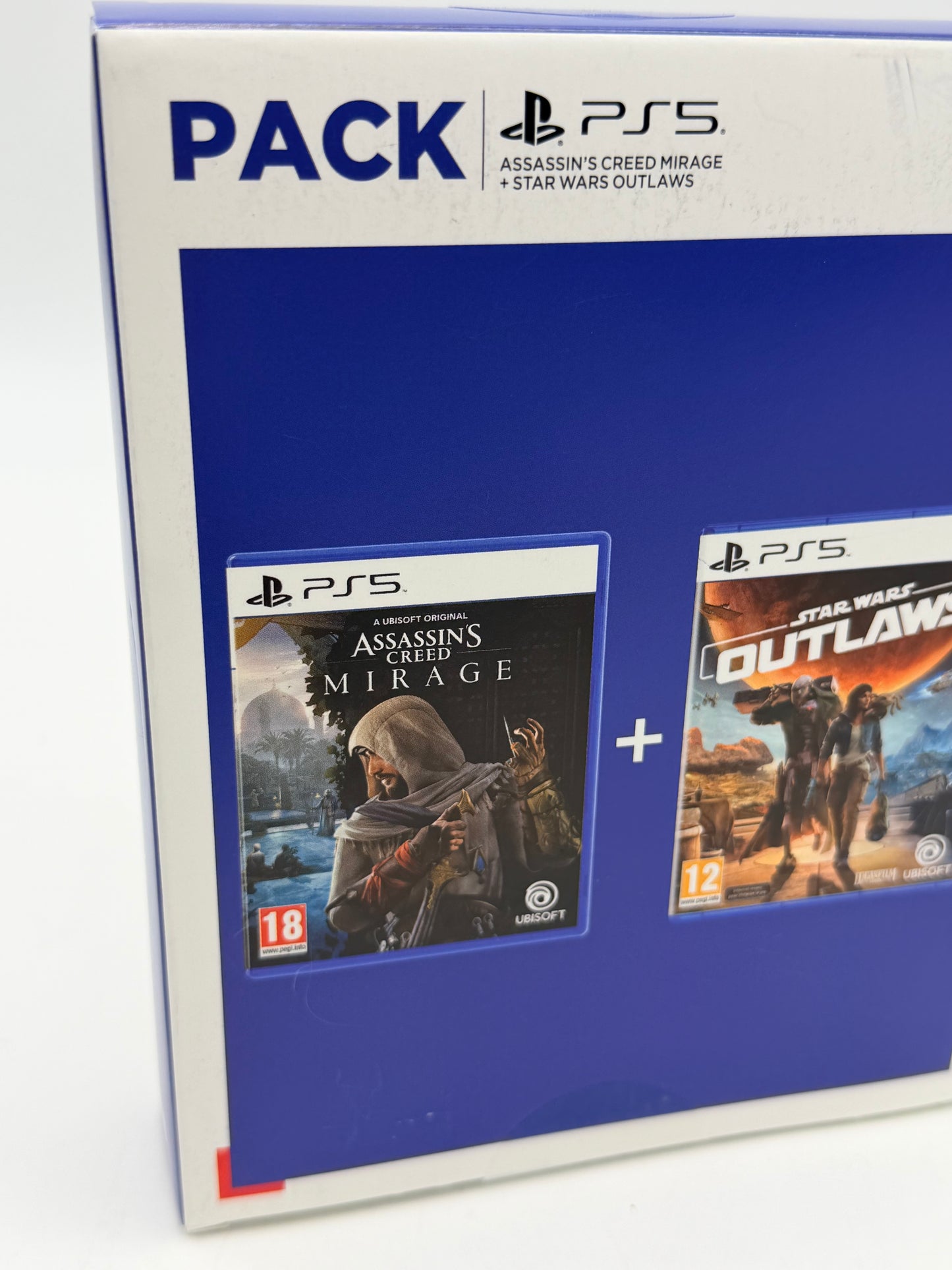 Pack Star Wars Outlaws + Assassin’s Creed Mirage PS5